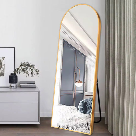 Oval Shaped Unbreakable Mirror - Shatterproof Full Length Mirror