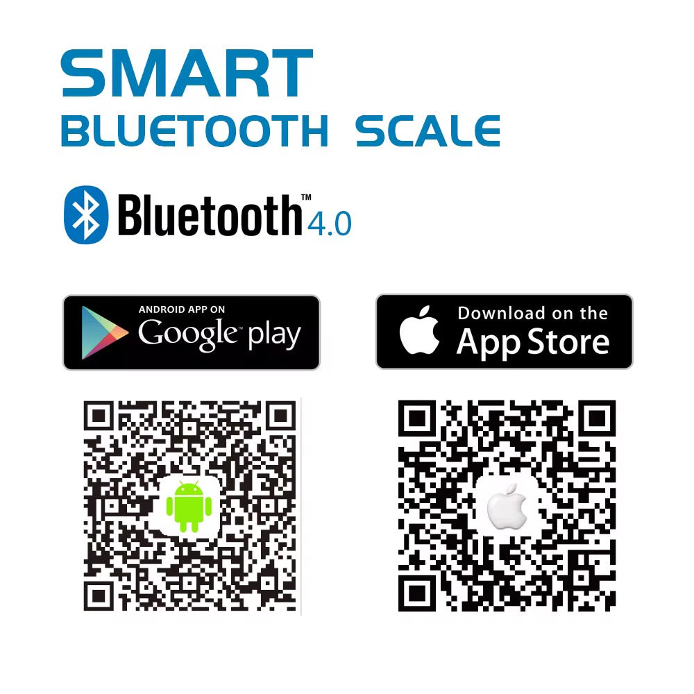 Smart Bluetooth Body Fat Scale with App Connectivity