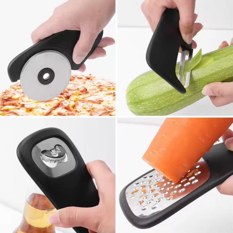 Folding Multi-Use Kitchen Gadgets Set - Space-Saving Tools