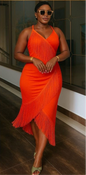 Elegant Fringe Bodycon Dress - Multi-Color Collection