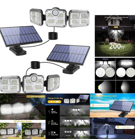 Outdoor Motion Sensor Solar Light
