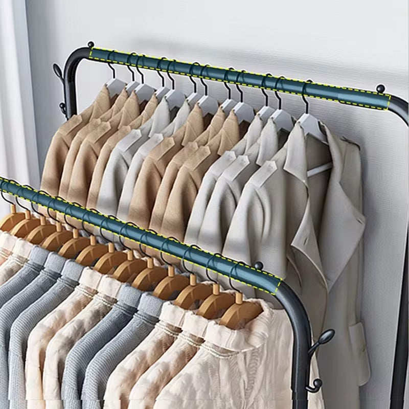 Multipurpose Double Hanging Storage Rack