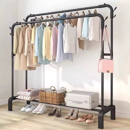 Multipurpose Double Hanging Storage Rack