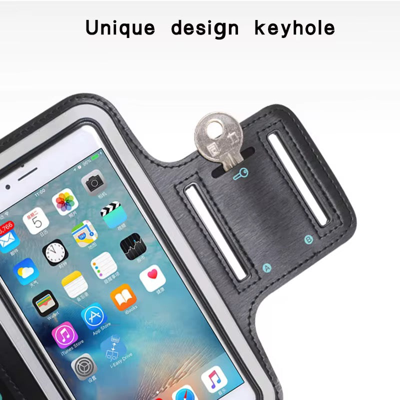 Universal Sports Armband Phone Holder - Adjustable Running Arm Band