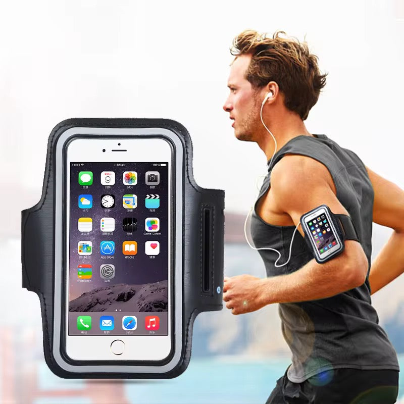 Universal Sports Armband Phone Holder - Adjustable Running Arm Band