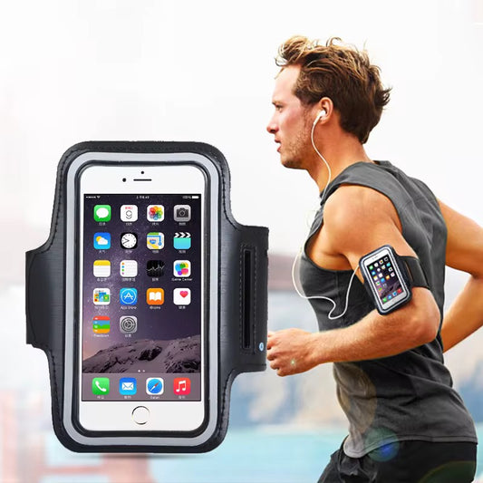 Universal Sports Armband Phone Holder - Adjustable Running Arm Band