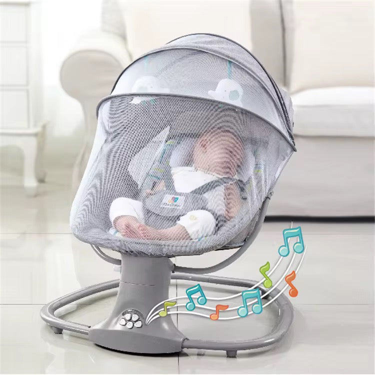 3-in-1 Mastela Baby Bouncer - Portable Swing & Rocker