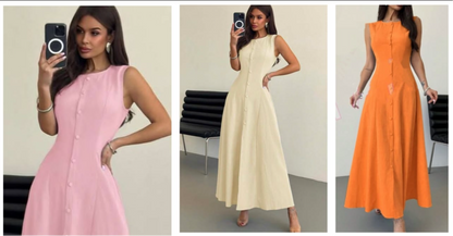 Sleeveless Maxi Dress