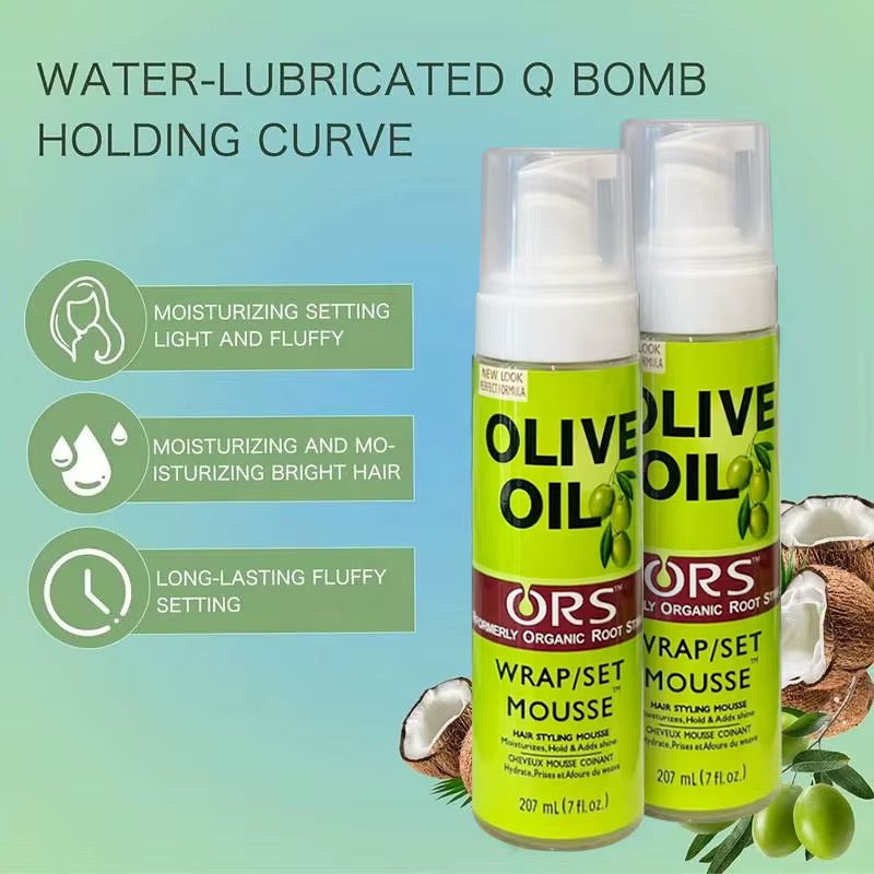 ORS Olive Oil Wrap/Set Mousse - Hair Styling Mousse