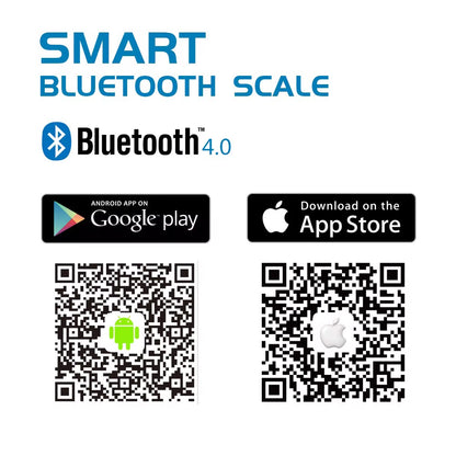 Smart Bluetooth Body Fat Scale with App Connectivity