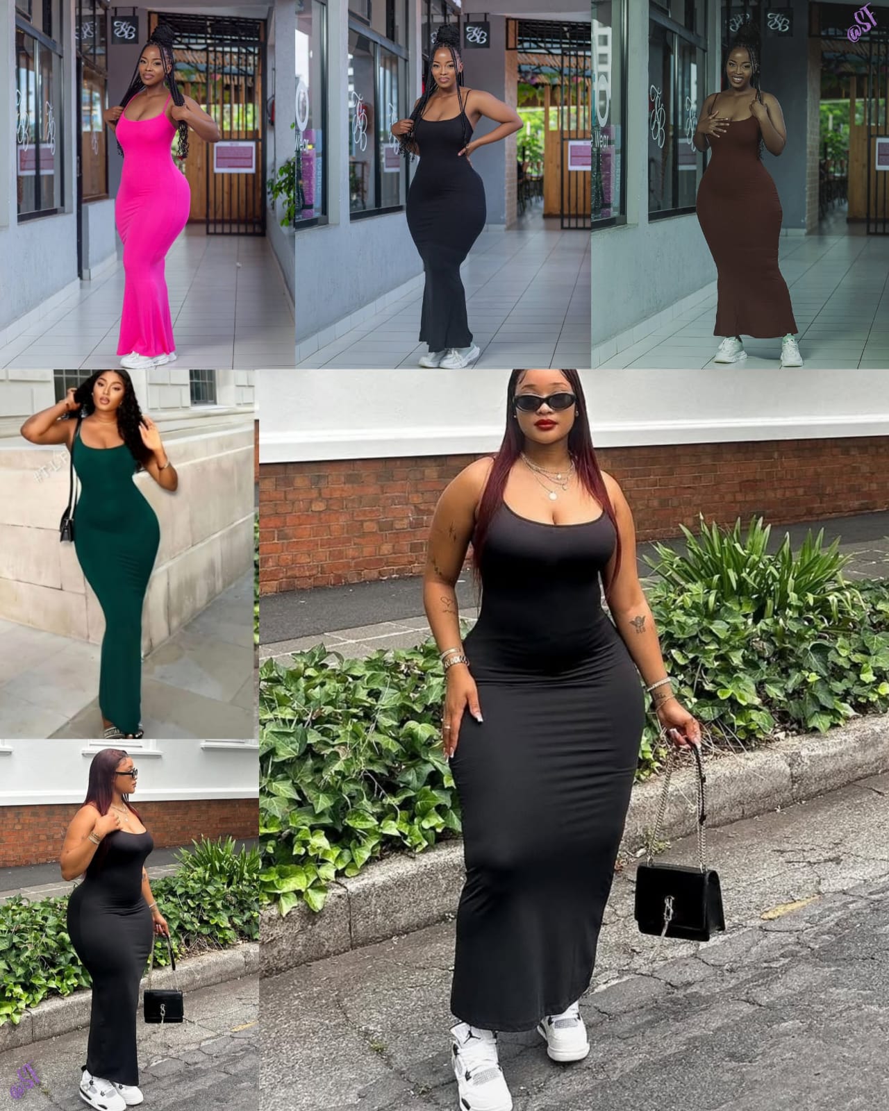 Sleeveless Bodycon Maxi Dress