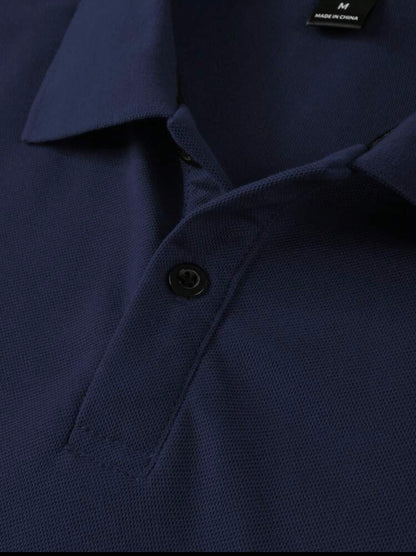 Men's Premium Golf Polo Shirt - Beige