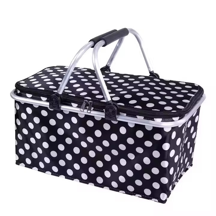 Foldable Thermal Insulated Picnic Basket