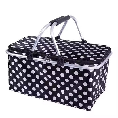Foldable Thermal Insulated Picnic Basket