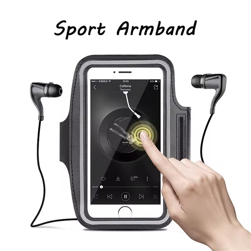 Universal Sports Armband Phone Holder - Adjustable Running Arm Band