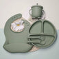 5-Piece Self-Feeding Silicone Tableware Set for Children