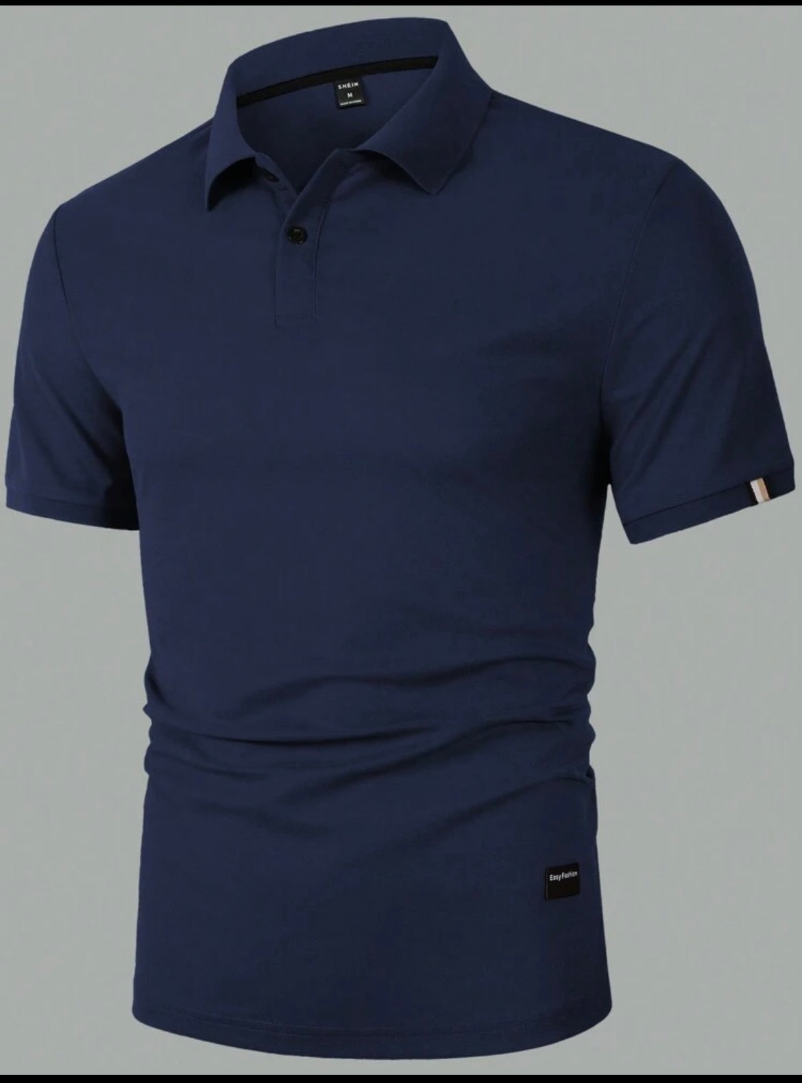 Men's Premium Golf Polo Shirt - Beige