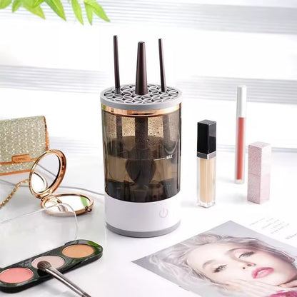 Electric Makeup Brush Cleaner - Professional Deep Cleaning Device