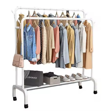 Multipurpose Double Hanging Storage Rack