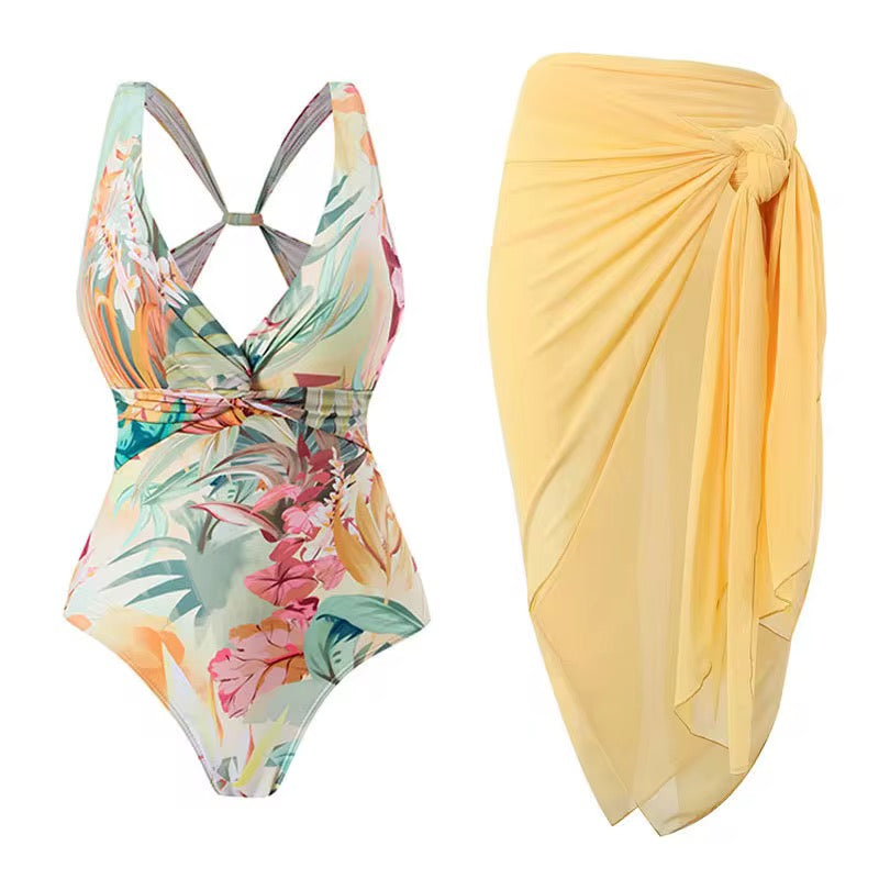 Tropical Paradise 2-Piece Swimsuit Set