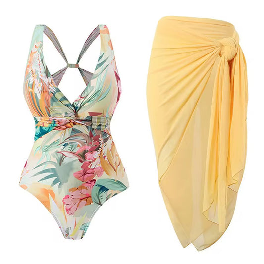 Tropical Paradise 2-Piece Swimsuit Set