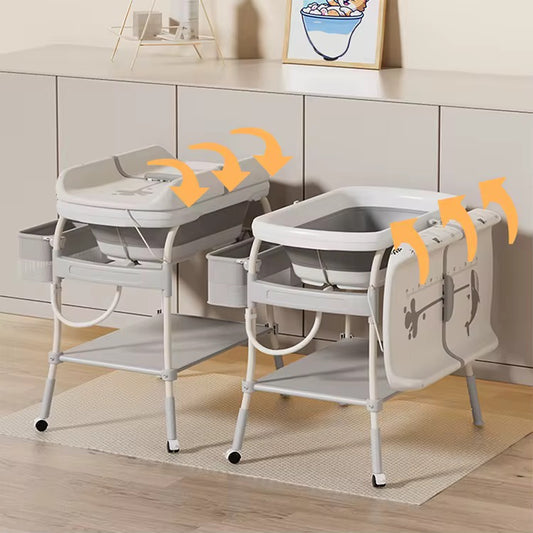 Multifunctional Nursing Baby Changing Bath Table