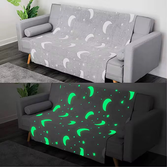 Glow in the Dark Magic Blanket - Enchanting Night Time Comfort