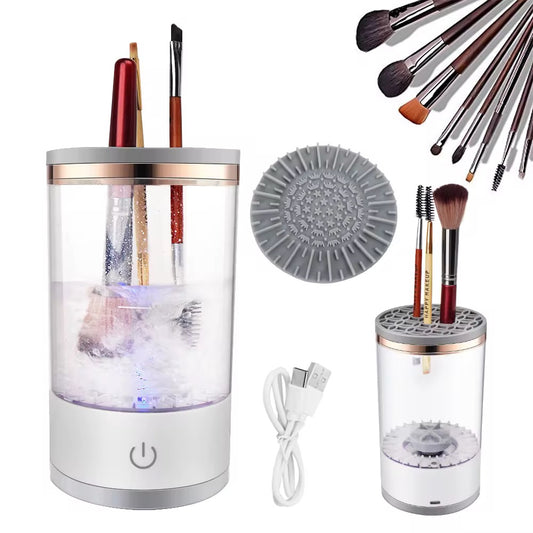 Electric Makeup Brush Cleaner - Professional Deep Cleaning Device