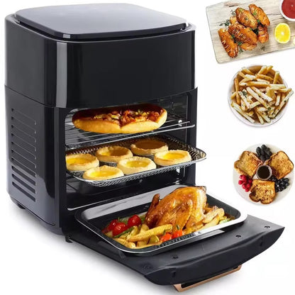 15L Digital Air Fryer Oven - Multi-Level Smart Cooker