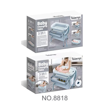 Multifunctional Nursing Baby Changing Bath Table