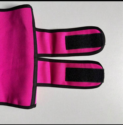 2-Strap Compression Waist Trainer Corset - Pink
