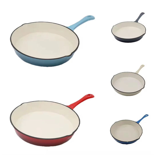 Premium Cast Iron Frying Pan - Pre-Seasoned
