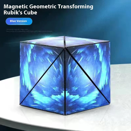 3D Geometric Magnetic Magic Cube - Galaxy Design