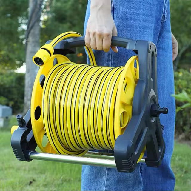 20m Garden Hose Reel with Water Pipe