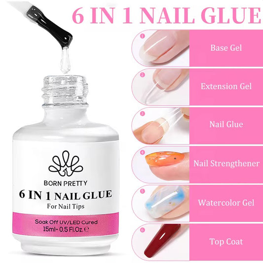 Born Pretty 6-in-1 Nail Glue for Nail Tips