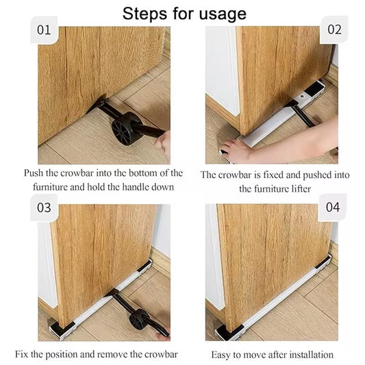 Heavy Duty Furniture Mover Rollers - Appliance Moving Set