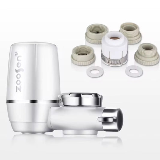 Faucet Water Purifier with Filter & 2 Replacement Cartridges