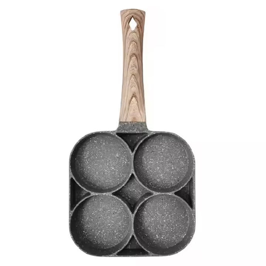 Non-Stick 4 Division Pan - Perfect for Pancakes & Eggs