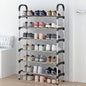 7-Layer Adjustable Shoe Rack - Space-Saving Shoe Organizer