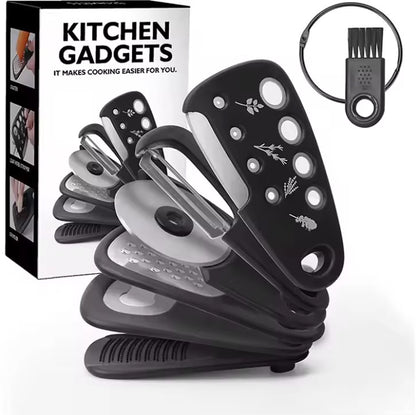 Folding Multi-Use Kitchen Gadgets Set - Space-Saving Tools